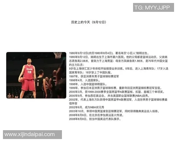 NBA版姚明的崛起与影响力解析:从中国篮球到全球舞台的传奇之路 NBA版姚明的崛起与影响力解析:从中国篮球到全球舞台的传奇之路